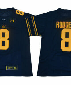 California Golden Bears #8 Rodgers NCAA Football Jersey Dark Blue