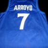 Carlos Arroyo #7 Puerto Rico Basketball Jersey Blue 6 Carlos Arroyo #7 Puerto Rico Basketball Jersey Blue