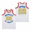 Carmelo Anthony 22 Mcdonald s All American Basketball Jersey