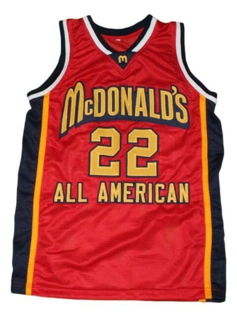 Carmelo Anthony #22 McDonald's All American New Basketball Jersey Red