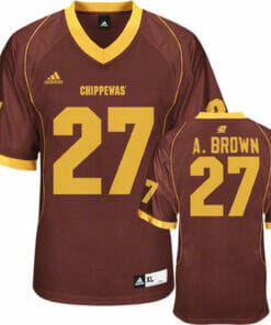 Central Michigan Chippewas #27 Antonio Brown Football Jersey