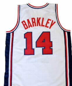 Charles Barkley #14 Team USA Basketball Jersey White