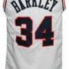 Charles Barkley #34 Custom College Basketball Jersey New Sewn White