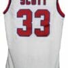 Charlie Scott #33 Virginia Squires Aba Basketball Jersey New White 6 Charlie Scott #33 Virginia Squires Aba Basketball Jersey New White