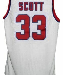 Charlie Scott #33 Virginia Squires Aba Basketball Jersey New White