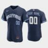 Chicago Cubs 2021 City Connect Custom Name Number Jersey Navy 5 Chicago Cubs 2021 City Connect Custom Name Number Jersey Navy