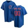 Chicago Cubs Custom Name Number Coolbase Baseball Jersey Royal