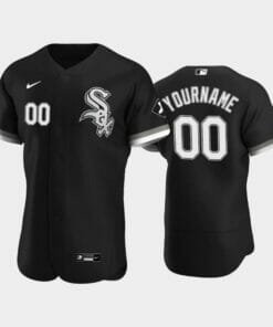 Chicago White Sox Alternate Custom Name Number Baseball Jersey Black