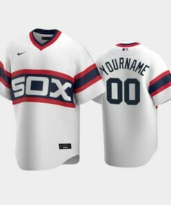 Chicago White Sox Cooperstown Custom Name Number Jersey White