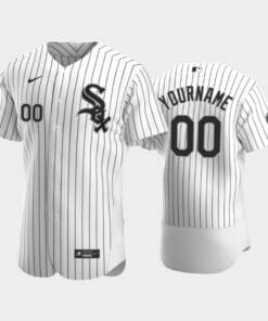 Chicago White Sox Home Custom Name Number Baseball Jersey White