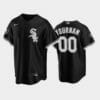 Chicago White Sox Replica Custom Name Number Baseball Jersey Black