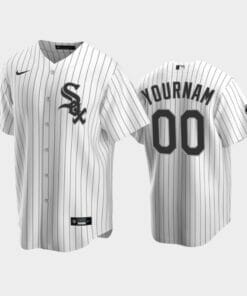 Chicago White Sox Replica Custom Name Number Baseball Jersey White