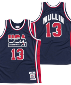 Chris Mullin #13 1992 Team Usa Basketball Jersey