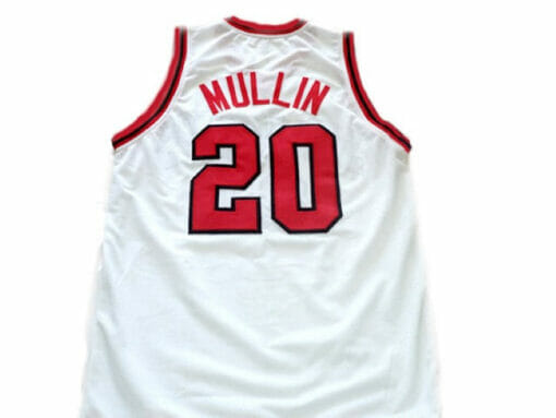 Chris Mullin #20 St John's University Basketball Jersey White
