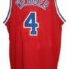 Chris Webber #4 Washington Retro Basketball Jersey Sewn Red 6 Chris Webber #4 Washington Retro Basketball Jersey Sewn Red