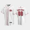 Cincinnati Reds Custom Name Number Coolbase Baseball Jersey White