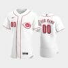 Cincinnati Reds Custom Name Number Flexbase Baseball Jersey White
