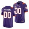 Custom Clemson Football Jersey Legend Stitched College NCAA Purple 6 Custom Clemson Football Jersey Legend Stitched College NCAA Purple