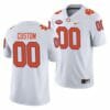 Personalized Clemson Jersey Legend Stitched College NCAA Football White