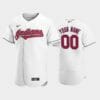 Cleveland Indians Custom Name Number Home Baseball White Jersey