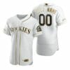 Colorado Rockies Custom Name Number Flexbase Baseball Jersey White