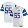 Colorado State Rams #55 Josh Watson NCAA Football Jersey White