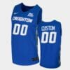 Creighton Bluejays Custom Name Number Blue Replica College Basketball Jersey