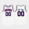 Custom Name Number Arizona Wildcats White College Basketball Jersey1