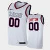 Custom Name Number Gonzaga Bulldogs White Replica College Basketball Jersey1