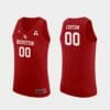 Custom Name Number Houston Cougars Red Replica College Basketball Jersey1