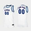 Custom Name Number Kansas Jayhawks White Classic College Basketball Jersey1