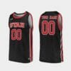 Custom Name Number Utah Utes Black Replica 2019 20 College Basketball Jersey1
