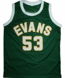 Darryl Dawkins Evans High School Basketball Jersey Sewn Green
