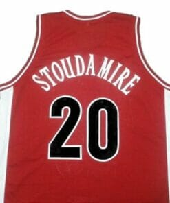 Damon Stoudamire College Basketball Jersey Sewn Red