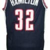 Daniel Hamilton #32 College Basketball Jersey Sewn Navy Blue