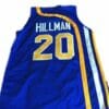 Darnell Hillman #20 Indiana Aba Retro Basketball Jersey New Sewn Blue