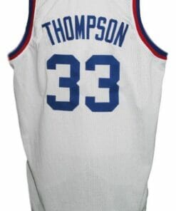 David Thompson #33 Denver Aba Retro Basketball Jersey New Sewn White