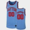 Dayton Flyers Custom Name Number Light Blue College Basketball Replica Jersey1
