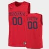 Dayton Flyers Custom Name Number Red College Basketball Jersey1