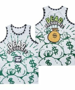 Dead Presidents Money Bags Movie Basketball Jersey