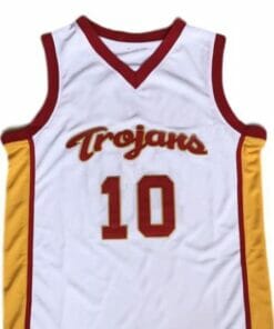 Demar Derozan #10 College Basketball Jersey Sewn White