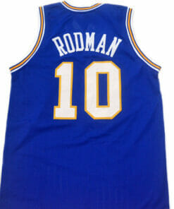 Dennis Rodman #10 Oklahoma Savages Basketball Jersey Blue
