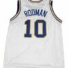 Dennis Rodman #10 Oklahoma Savages Basketball Jersey White