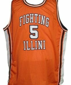 Deron Williams #5 College Basketball Jersey Orange