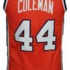 Derrick Coleman #44 Custom College Basketball Jersey Orange