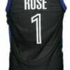 Derrick Rose #1 Basketball Jersey Black