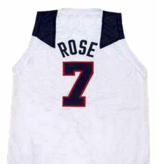 Derrick Rose Team USA Basketball Jersey White