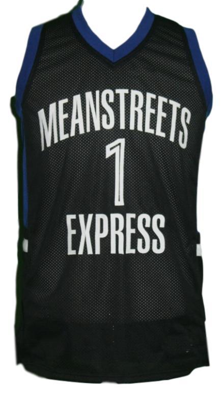 Derrick Rose #1 Basketball Jersey Black