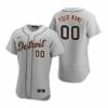 Detroit Tigers Custom Name Number Flexbase Baseball Jersey Gray 4 Detroit Tigers Custom Name Number Flexbase Baseball Jersey Gray