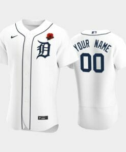 Detroit Tigers Custom Name Number Memorial Day Baseball Jersey Gray